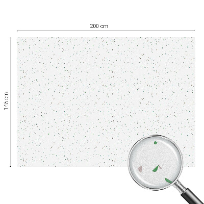 Vinilo para ventanas motivo vitral Elementos dispersos