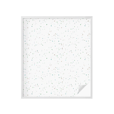 Vinilo para ventanas motivo vitral Elementos dispersos