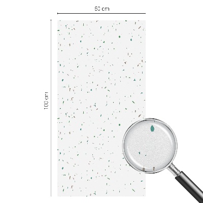 Vinilo para ventanas motivo vitral Elementos dispersos