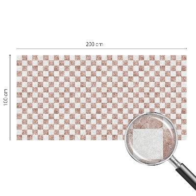 Vinilo ventana privacidad Tablero de ajedrez clásico