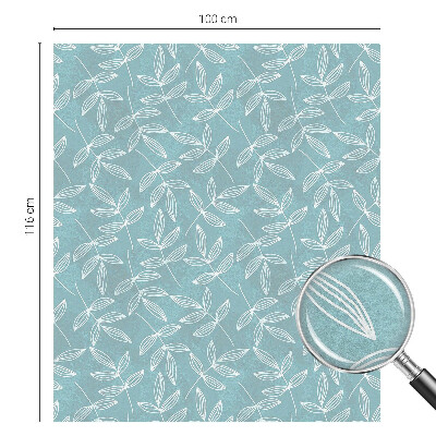 Vinilo decorativo adhesivo para cristales Elegancia frondosa