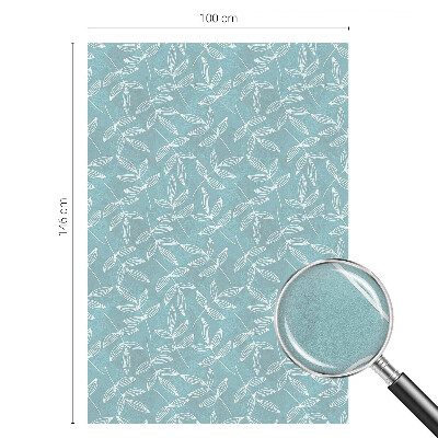 Vinilo decorativo adhesivo para cristales Elegancia frondosa