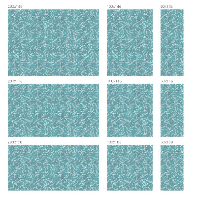 Vinilo decorativo adhesivo para cristales Elegancia frondosa