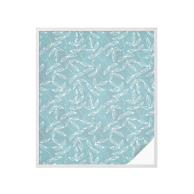 Vinilo decorativo adhesivo para cristales Elegancia frondosa