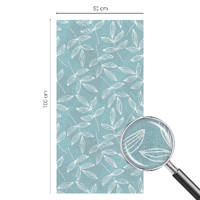 Vinilo decorativo adhesivo para cristales Elegancia frondosa