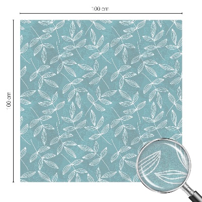 Vinilo decorativo adhesivo para cristales Elegancia frondosa