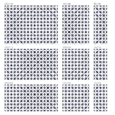 Vinilo para cristales opaco decorativo Motivo vegetal