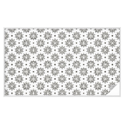 Vinilo para cristales opaco decorativo Rosetas clásicas