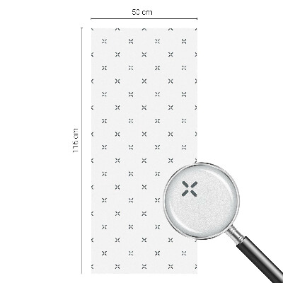 Vinilo para ventanas motivo vitral Cruces geométricas