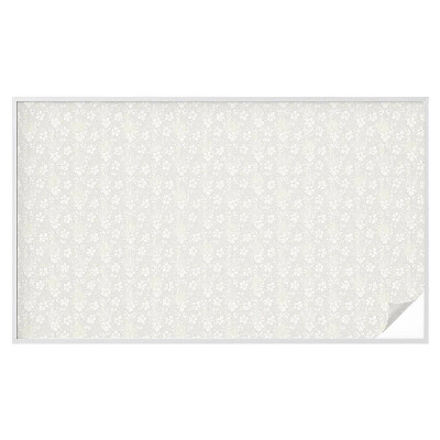 Vinilo ventana privacidad Flores sutiles