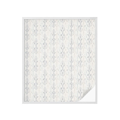 Vinilo para cristales efecto vitral Patrón de hojas