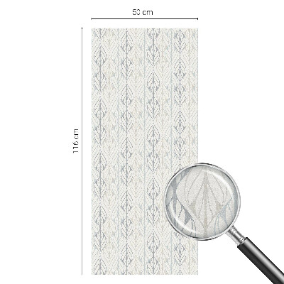Vinilo para cristales efecto vitral Patrón de hojas