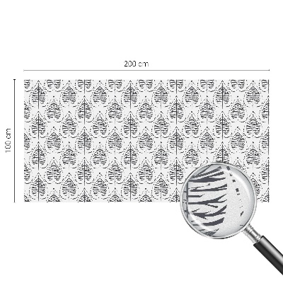 Vinilo ventana privacidad Elegancia frondosa