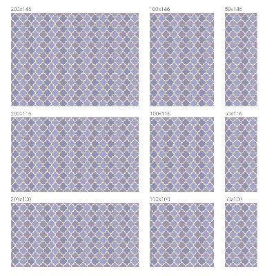 Vinilo para cristales efecto vitral Patrones geométricos