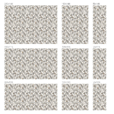 Vinilo para ventanas motivo vitral mosaico geométrico