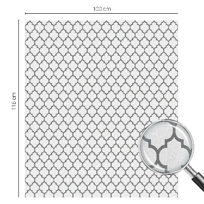 Vinilo decorativo adhesivo para cristales Patrón geométrico