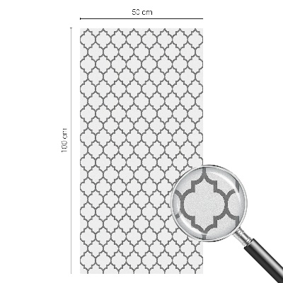 Vinilo decorativo adhesivo para cristales Patrón geométrico