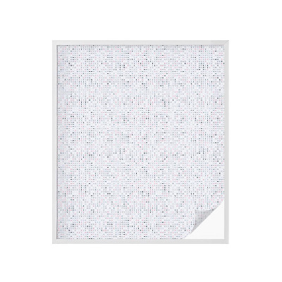 Vinilo para cristales opaco decorativo Puntos pastel