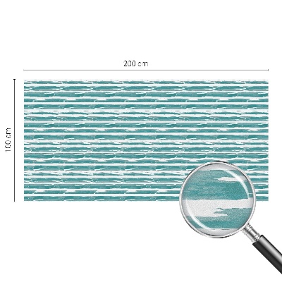 Vinilo para ventanas motivo vitral Rayas verdes