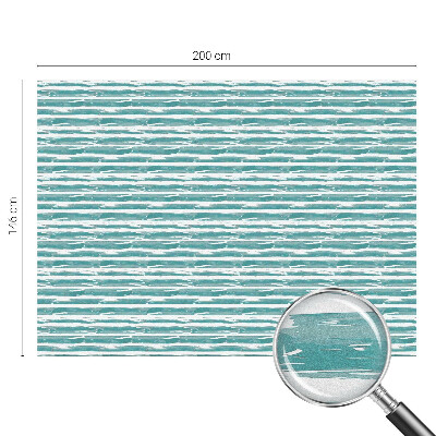 Vinilo para ventanas motivo vitral Rayas verdes