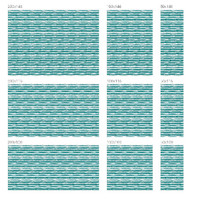 Vinilo para ventanas motivo vitral Rayas verdes