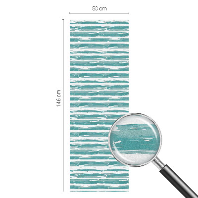 Vinilo para ventanas motivo vitral Rayas verdes