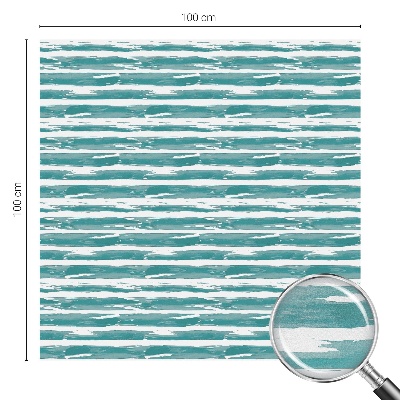 Vinilo para ventanas motivo vitral Rayas verdes