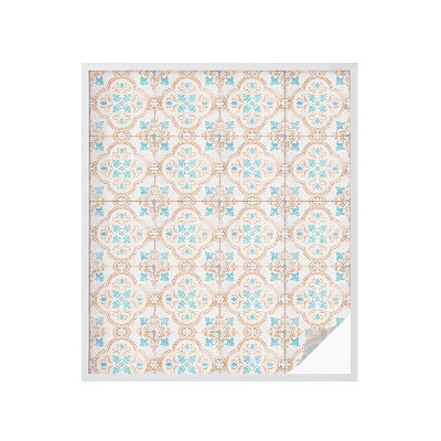 Vinilo ventana privacidad Azulejos rústicos