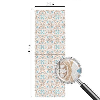 Vinilo ventana privacidad Azulejos rústicos