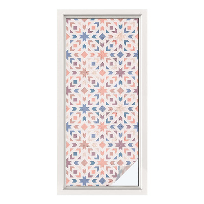 Vinilo para cristales opaco decorativo Patrones coloridos