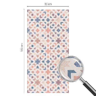 Vinilo para cristales opaco decorativo Patrones coloridos