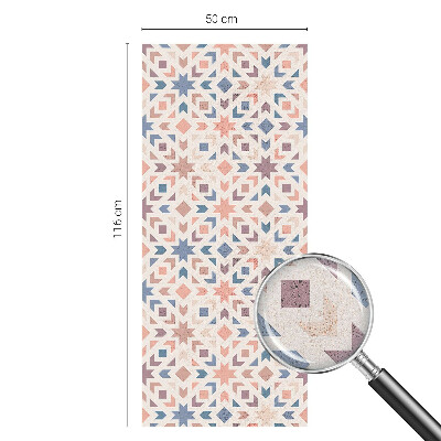 Vinilo para cristales opaco decorativo Patrones coloridos