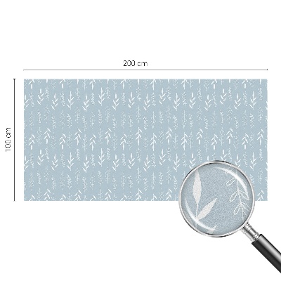 Vinilo para cristales efecto vitral Patrón de planta