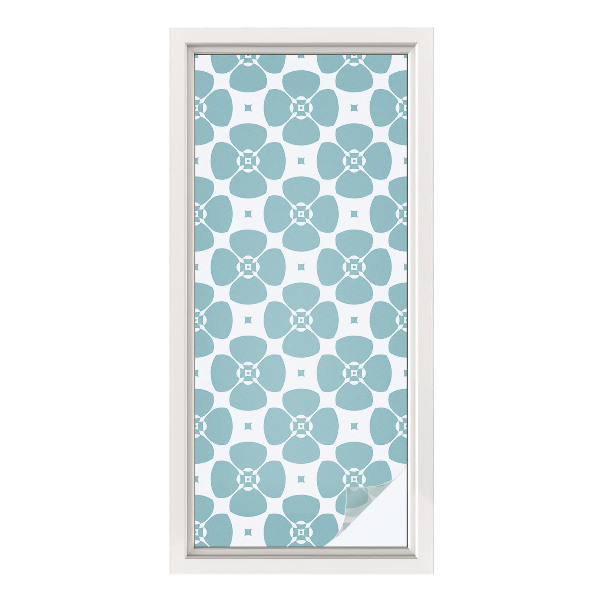 Vinilo decorativo adhesivo para cristales Simetría floral