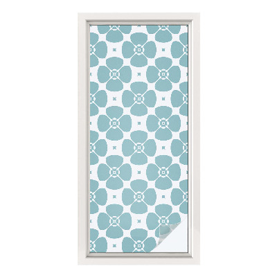 Vinilo decorativo adhesivo para cristales Simetría floral