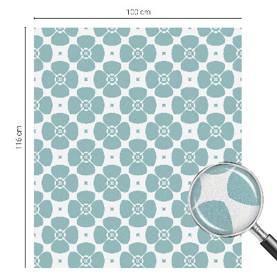 Vinilo decorativo adhesivo para cristales Simetría floral