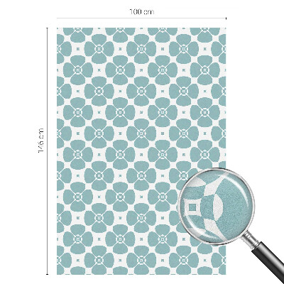 Vinilo decorativo adhesivo para cristales Simetría floral