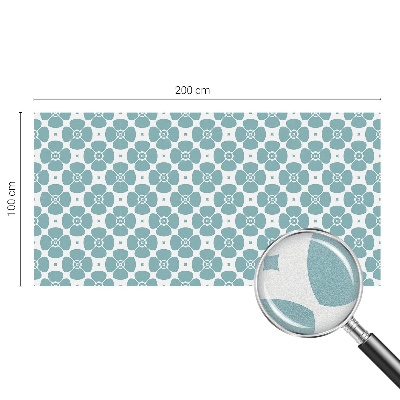 Vinilo decorativo adhesivo para cristales Simetría floral