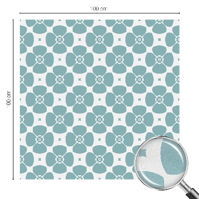 Vinilo decorativo adhesivo para cristales Simetría floral