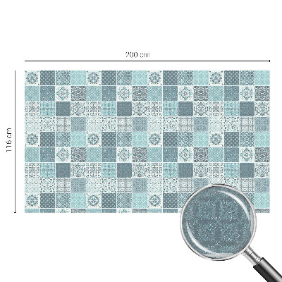 Vinilo para cristales opaco decorativo Azulejos bohemios