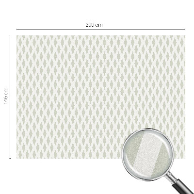 Vinilo ventana privacidad Patrón de diamante