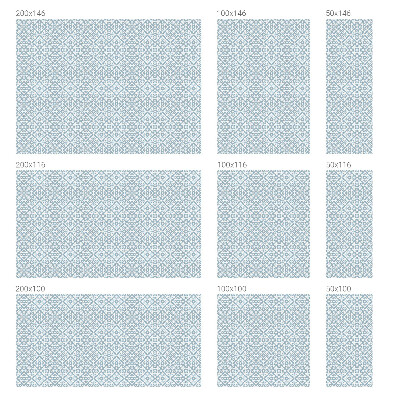 Vinilo para cristales efecto vitral Adornos azules