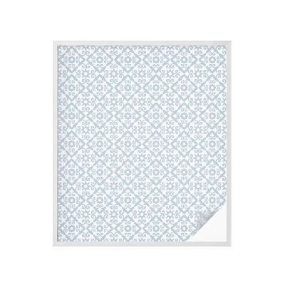 Vinilo para cristales efecto vitral Adornos azules