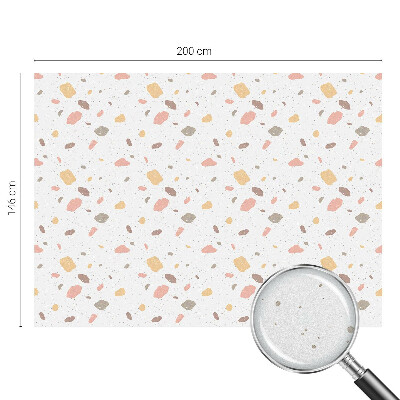 Vinilo decorativo adhesivo para cristales Terrazo abstracto