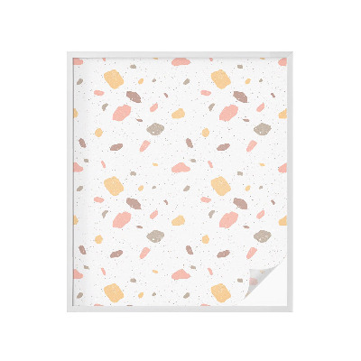 Vinilo decorativo adhesivo para cristales Terrazo abstracto