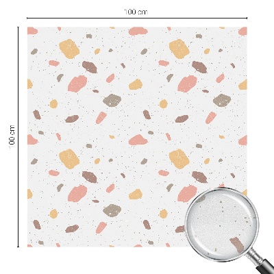 Vinilo decorativo adhesivo para cristales Terrazo abstracto