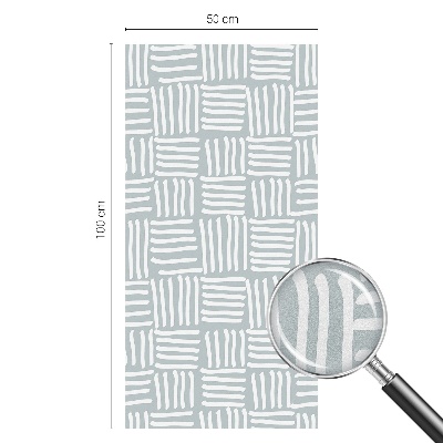 Vinilo ventana privacidad Patrón dinámico