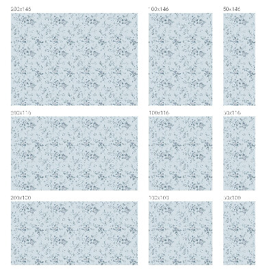 Vinilo decorativo adhesivo para cristales Flores sutiles