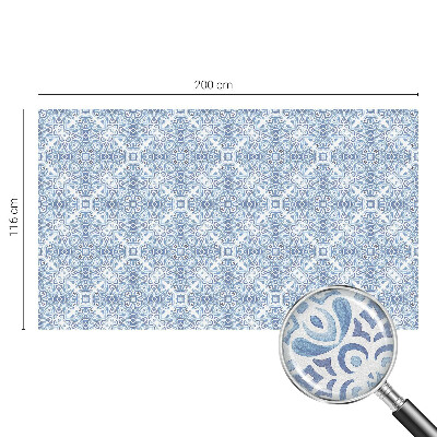 Vinilo para cristales efecto vitral Azulejos azules