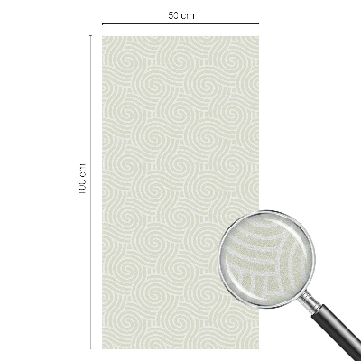 Vinilo ventana privacidad Líneas curvas